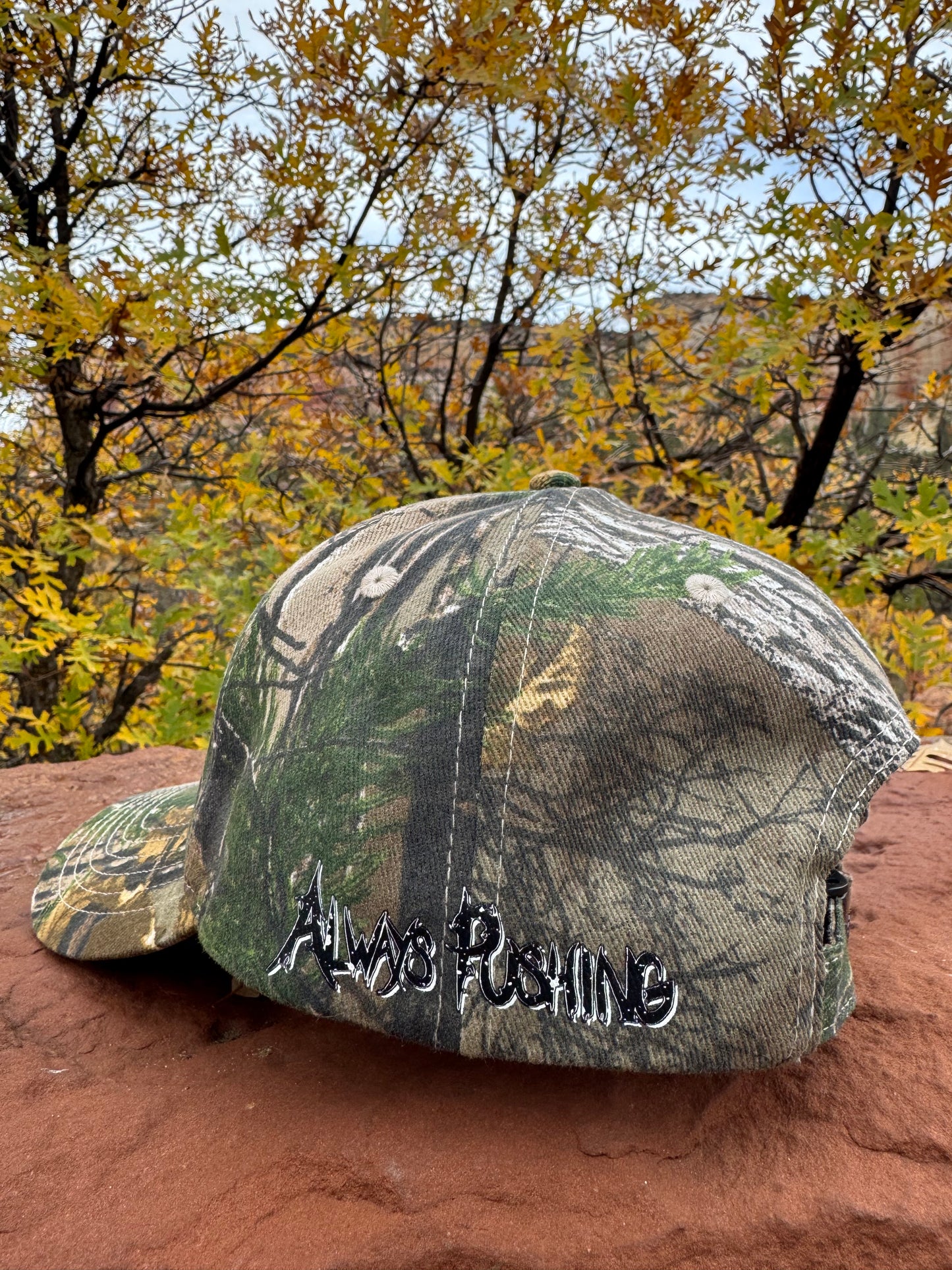 Always Pushing | Camo Hat