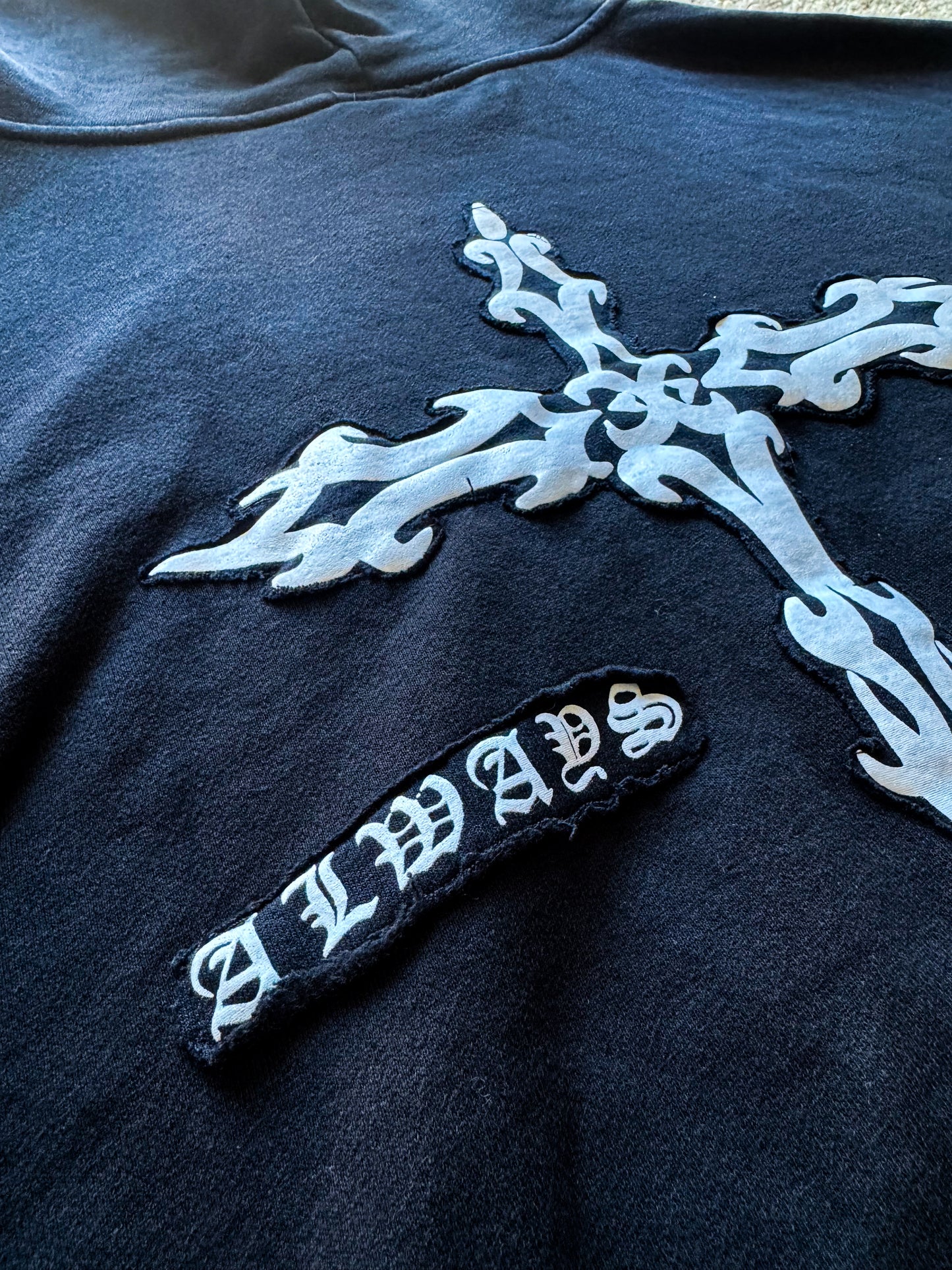 Always Pushing | Zip-Up Black Hoodie